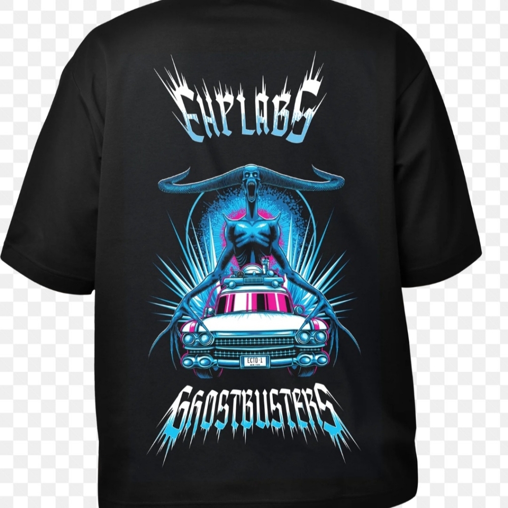 Ecto Escape Short Sleeve Crew Neck Tee Shirt Top Unisex / EHPlabs X Ghostbuster